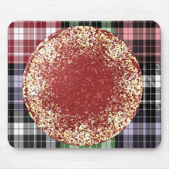 Alfombrilla De Ratón Mousepad Plaid (Frente)