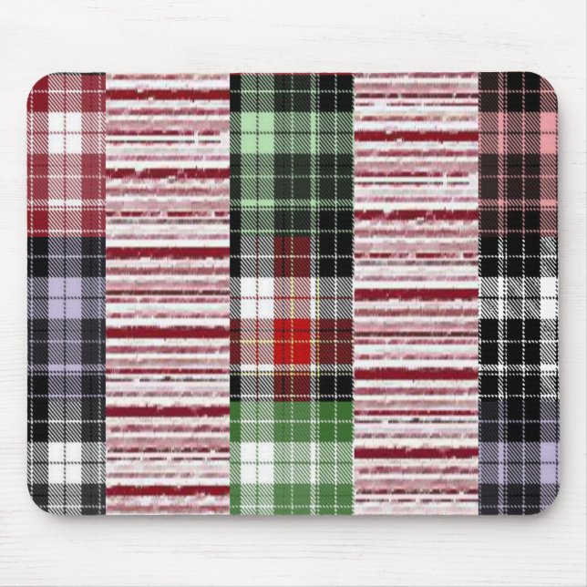 Alfombrilla De Ratón Mousepad Plaid (Frente)