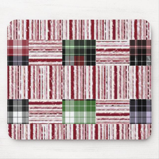 Alfombrilla De Ratón Mousepad Plaid (Frente)