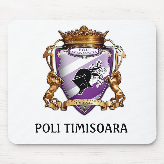 Alfombrilla De Ratón Mousepad POLI TIMISOARA (Frente)