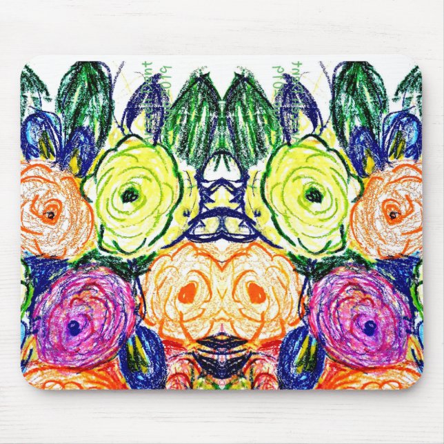 Alfombrilla De Ratón Mousepad Policromático (Frente)