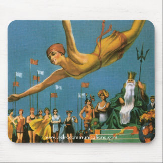 Alfombrilla De Ratón Mousepad, Poster de la ciudad atlántica