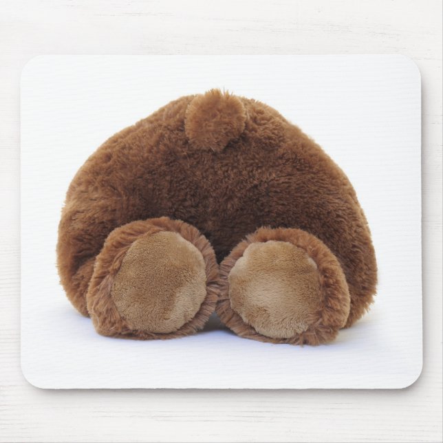 Alfombrilla De Ratón Mousepad posterior del peluche (Frente)