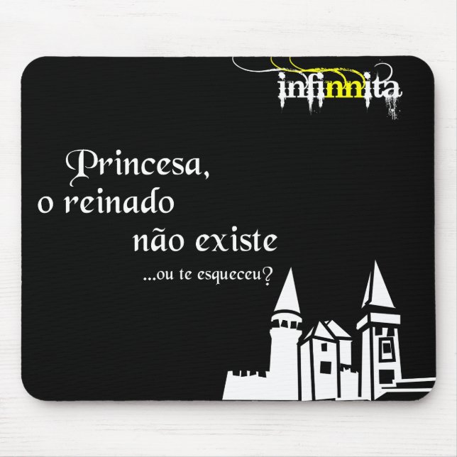 Alfombrilla De Ratón Mousepad Princesa de Cristal (Frente)