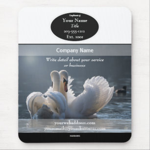 Alfombrilla De Ratón Mousepad promocional Swans HAMbyWG Mouse Pad