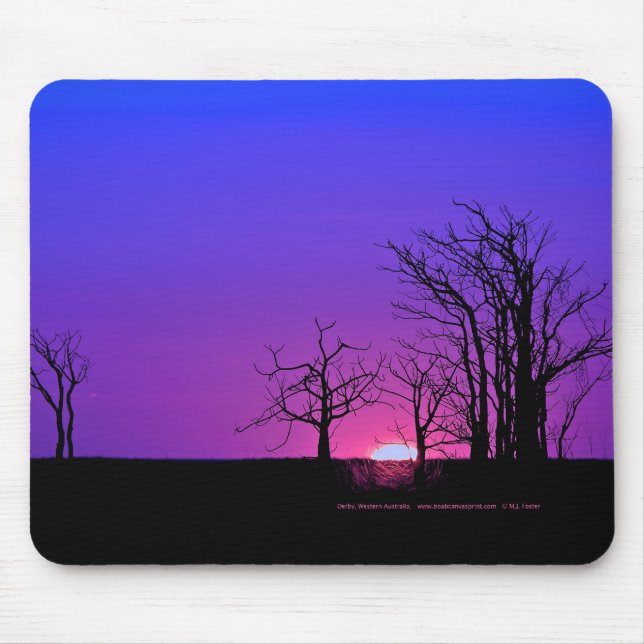 Alfombrilla De Ratón Mousepad - puesta del sol (Frente)