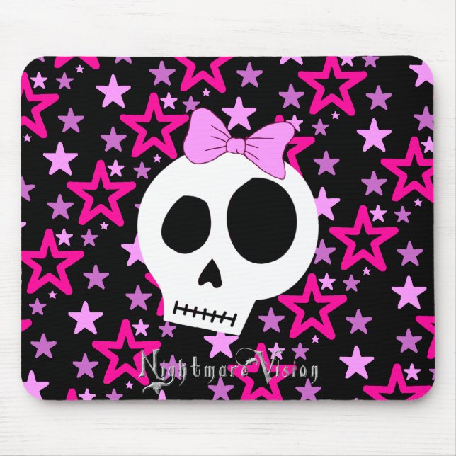 Alfombrilla De Ratón Mousepad punky estrellado (Frente)