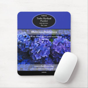 Alfombrilla De Ratón Mousepad Purple Hydrangea promocional - HAMbyWG