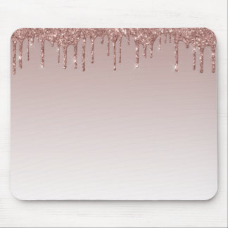 Alfombrilla De Ratón mousepad purpurina rosa