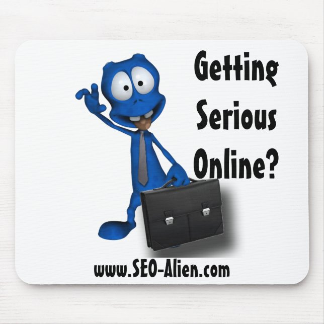 Alfombrilla De Ratón Mousepad que consigue serio… (Frente)