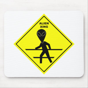 Alfombrilla De Ratón Mousepad que cruza extranjero