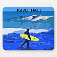 Mousepad que practica surf diseñado por Colin