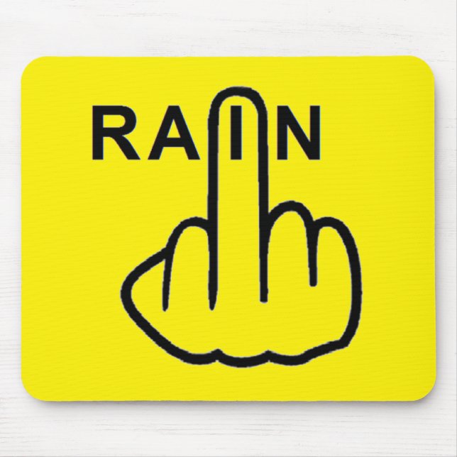 Alfombrilla De Ratón Mousepad Rain Flip (Frente)