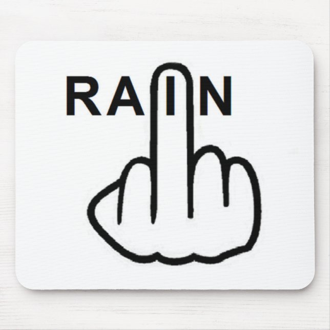 Alfombrilla De Ratón Mousepad Rain Flip (Frente)