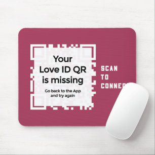Alfombrilla De Ratón Mousepad - RED - QR - Colección PURE