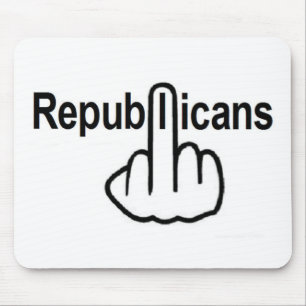 Alfombrilla De Ratón Mousepad Republicans Flip