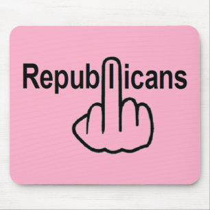 Alfombrilla De Ratón Mousepad Republicans Flip