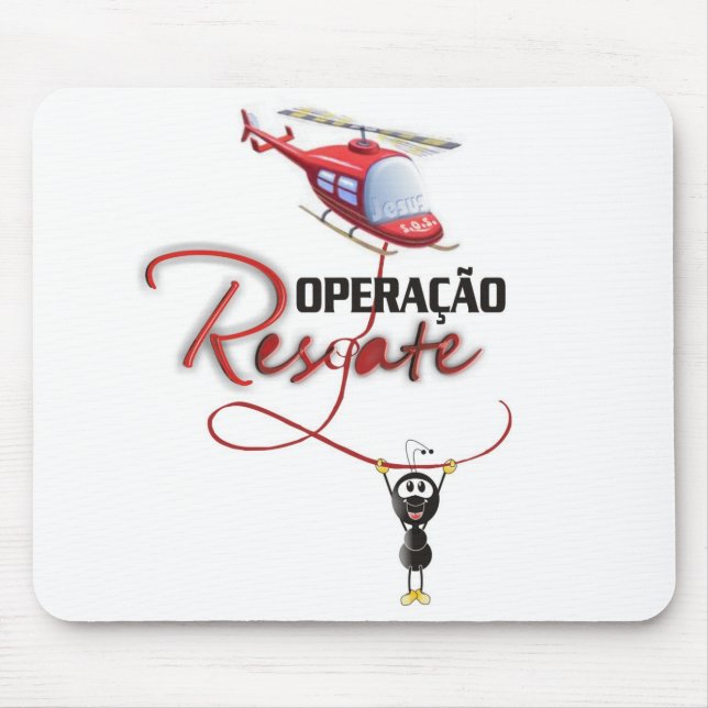 Alfombrilla De Ratón mousepad resgate (Frente)