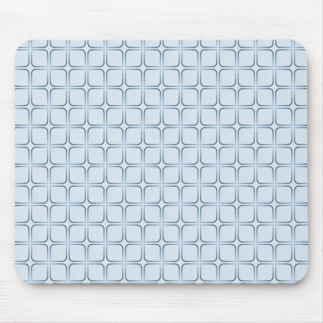 Alfombrilla De Ratón Mousepad retro Fab, azul (Frente)