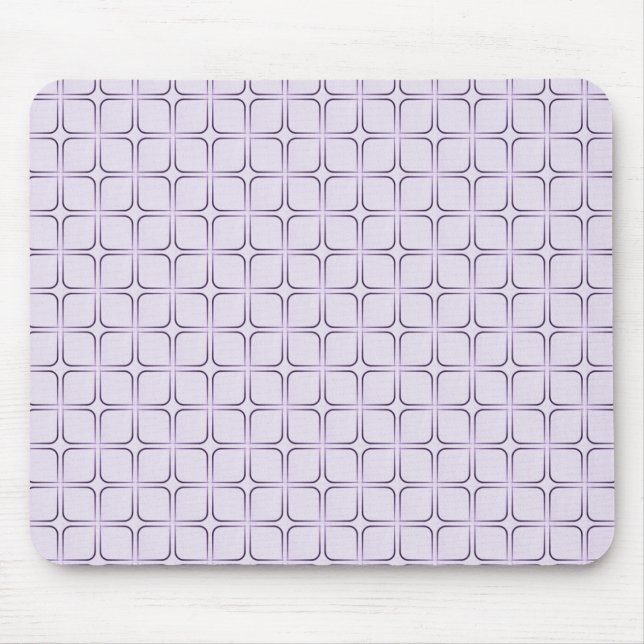 Alfombrilla De Ratón Mousepad Retro Fab, Violeta (Frente)