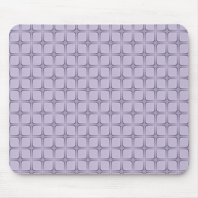 Alfombrilla De Ratón Mousepad Retro Fabulous, Lilac (Frente)
