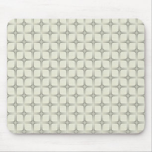 Alfombrilla De Ratón Mousepad Retro Fabulous, marfil