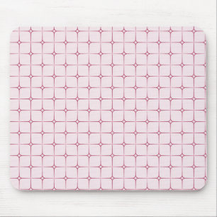 Alfombrilla De Ratón Mousepad retro romance, rosa