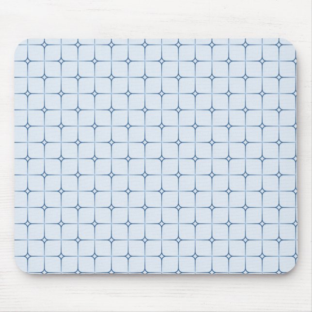 Alfombrilla De Ratón Mousepad retro romo, azul (Frente)