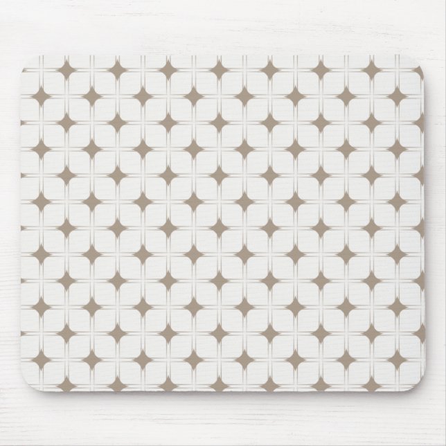 Alfombrilla De Ratón Mousepad retro sofisticado, latte (Frente)