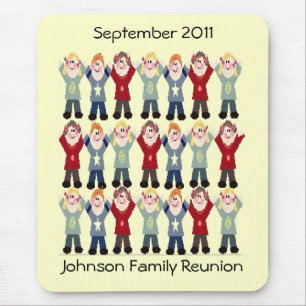 Alfombrilla De Ratón Mousepad - Reunión familiar