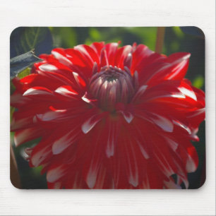 Alfombrilla De Ratón Mousepad rojo de la flor
