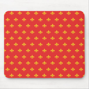 Alfombrilla De Ratón Mousepad rojo francés real