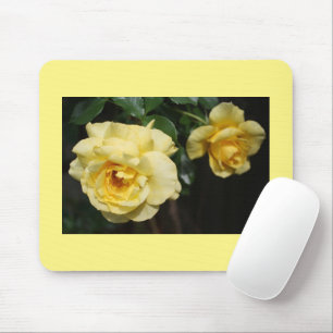 Alfombrilla De Ratón Mousepad rosa amarillo