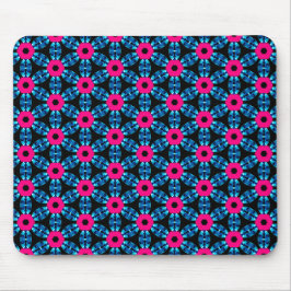 Alfombrilla De Ratón Mousepad rosa caliente y azul suizo