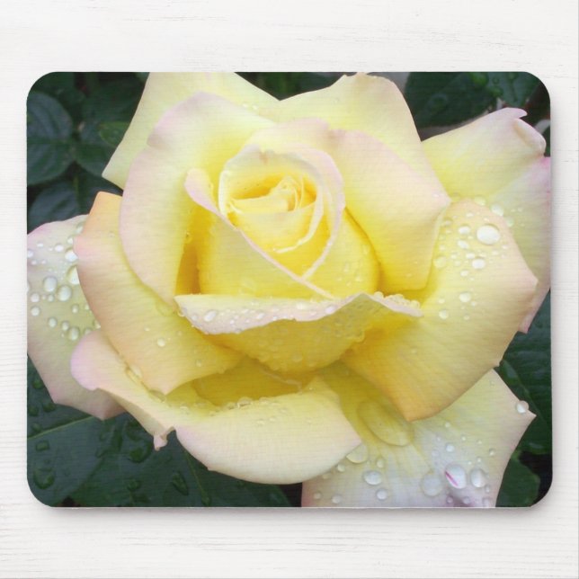 Alfombrilla De Ratón Mousepad, Rosa de la Paz (Frente)