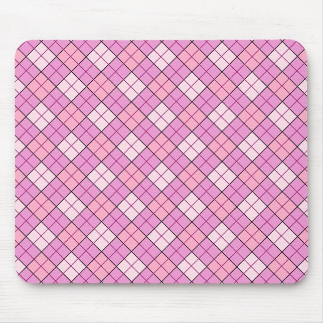 Alfombrilla De Ratón Mousepad rosado (Frente)