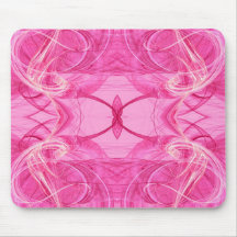 Mousepad rosado fractal