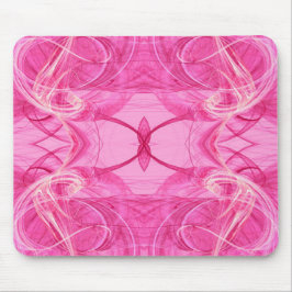 Alfombrilla De Ratón Mousepad rosado fractal