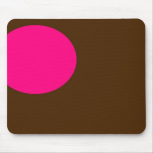 Alfombrilla De Ratón mousepad rosado y marrón