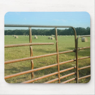 Alfombrilla De Ratón Mousepad rural de heno
