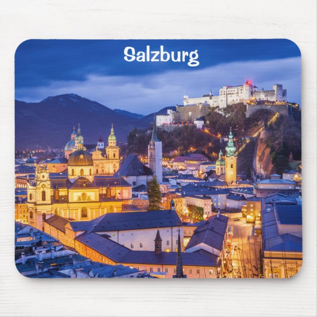 Alfombrilla De Ratón Mousepad Salzburgo, Austria (Frente)