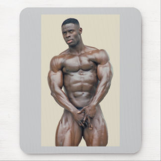Alfombrilla De Ratón Mousepad, Sam Addo, bodybuilder S39B