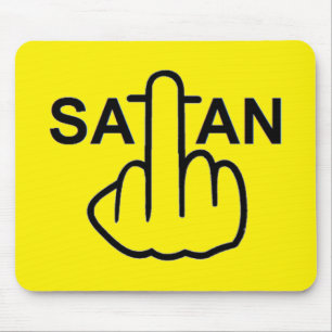 Alfombrilla De Ratón Mousepad Satan Flip