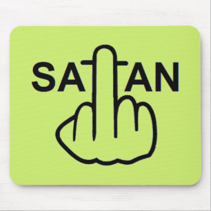 Alfombrilla De Ratón Mousepad Satan Flip