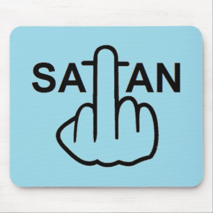 Alfombrilla De Ratón Mousepad Satan Flip