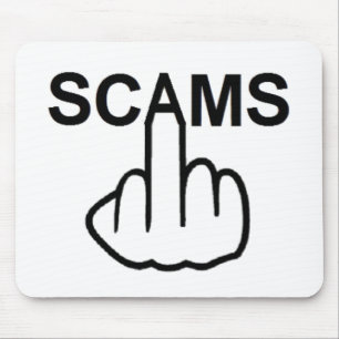 Alfombrilla De Ratón Mousepad Scams Flip