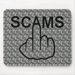 Alfombrilla De Ratón Mousepad Scams Flip
