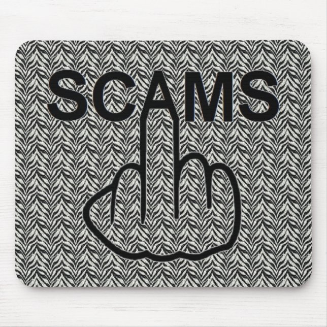 Alfombrilla De Ratón Mousepad Scams Flip (Frente)