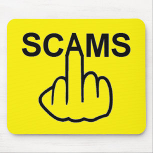 Alfombrilla De Ratón Mousepad Scams Flip