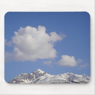 Alfombrilla De Ratón Mousepad Schneeberg mit lustiger Wolke